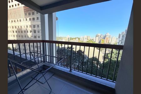 Varanda  de apartamento para alugar com 2 quartos, 59m² em Brooklin, São Paulo