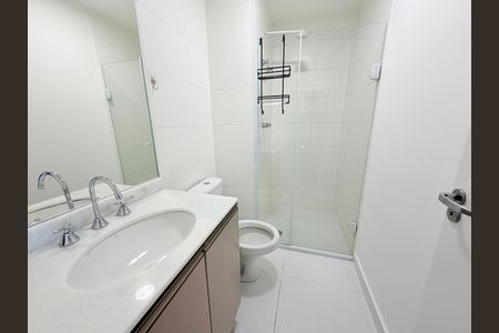 Banheiro de apartamento para alugar com 2 quartos, 59m² em Brooklin, São Paulo