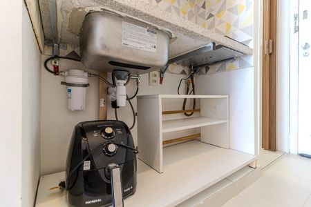 Studio para alugar com 30m², 1 quarto e sem vaga Studio para alugar com 30m², 1 quarto e sem vagaCozinha