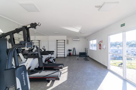 Área comum - Academia de casa de condomínio à venda com 2 quartos, 88m² em Vila Nova, Porto Alegre