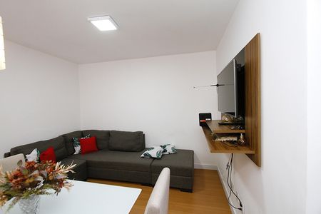 Sala de apartamento à venda com 2 quartos, 50m² em Madre Gertrudes, Belo Horizonte