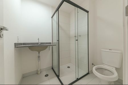 Studio para alugar com 24m², 1 quarto e sem vaga Studio para alugar com 24m², 1 quarto e sem vagaBanheiro