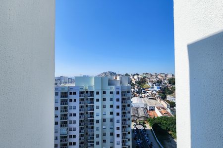 Vista do Quarto 2 de apartamento para alugar com 2 quartos, 46m² em Santo Cristo, Rio de Janeiro