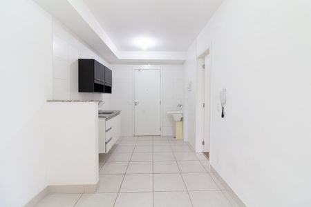 Sala - Cozinha de apartamento para alugar com 1 quarto, 32m² em Ferreira, São Paulo