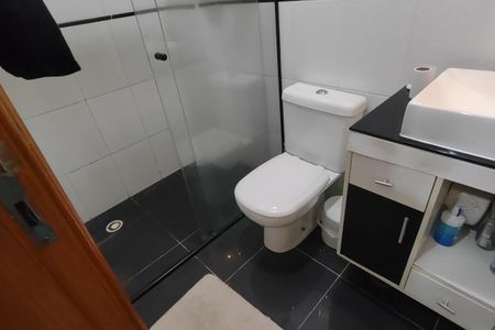 Banheiro da Suíte de apartamento à venda com 2 quartos, 150m² em Santa Maria, São Caetano do Sul