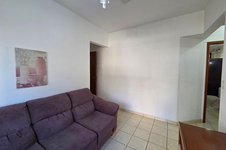 Sala de apartamento para alugar com 1 quarto, 43m² em Guilhermina, Praia Grande