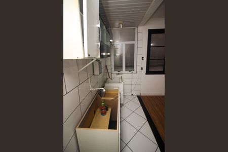 Cozinha e Área de Serviço de apartamento para alugar com 2 quartos, 47m² em Centro Histórico, Porto Alegre
