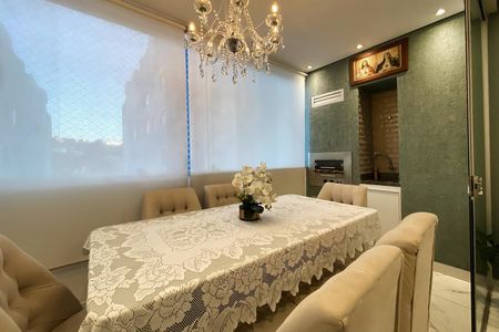 Varanda Gourmet de apartamento à venda com 3 quartos, 72m² em Dom Bosco, Belo Horizonte