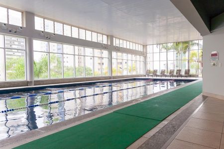 Área comum - Piscina coberta de apartamento à venda com 2 quartos, 128m² em Vila da Serra, Nova Lima