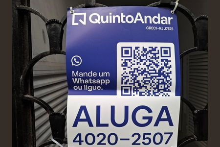 Placa  de apartamento para alugar com 1 quarto, 35m² em Centro, Rio de Janeiro