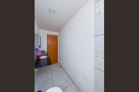 Banheiro social de apartamento à venda com 2 quartos, 65m² em Estrela Dalva, Belo Horizonte