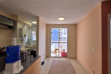 Sala de apartamento à venda com 2 quartos, 45m² em Jardim, Santo André