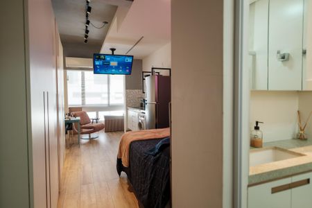 Apartamento para alugar com 1 quarto, 24m² em Boqueirão, Santos