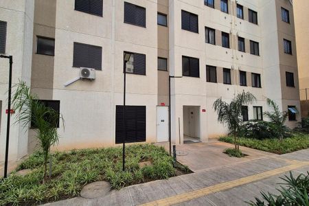 Fachada do bloco de apartamento para alugar com 2 quartos, 43m² em Jardim Ibirapuera, Campinas