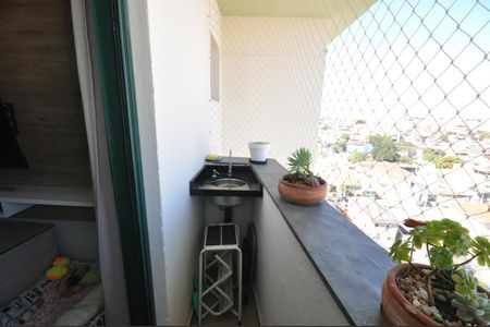Sacada da Sala de apartamento à venda com 2 quartos, 70m² em Vila Medeiros, São Paulo