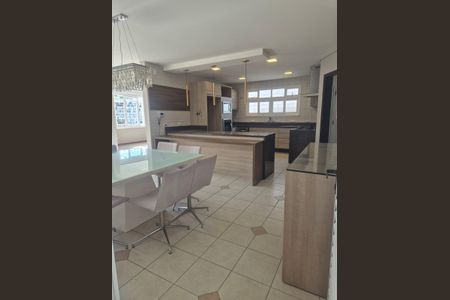 Sala de Jantar de casa para alugar com 4 quartos, 267m² em Mossunguê, Curitiba
