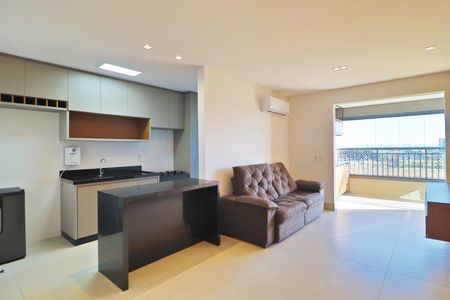 Sala de apartamento para alugar com 3 quartos, 103m² em Jardim Sul, Uberlândia