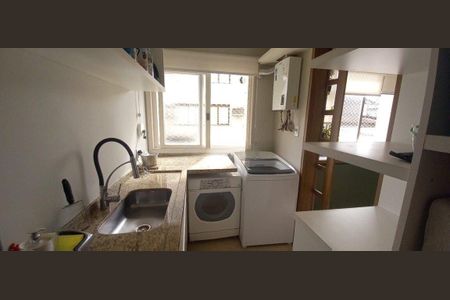 Área de serviço de apartamento para alugar com 3 quartos, 167m² em Menino Deus, Porto Alegre