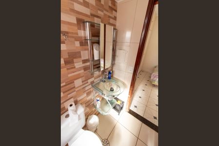 Banheiro da suíte de apartamento para alugar com 1 quarto, 40m² em Botafogo, Campinas