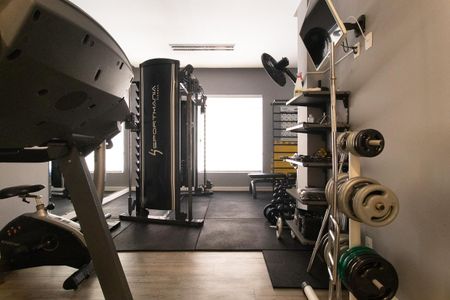 Área comum - Academia de apartamento à venda com 3 quartos, 84m² em Bacacheri, Curitiba