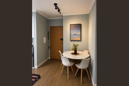 Sala de Jantar de apartamento à venda com 2 quartos, 56m² em Chacara Santa Antonieta (Nova Veneza), Sumaré
