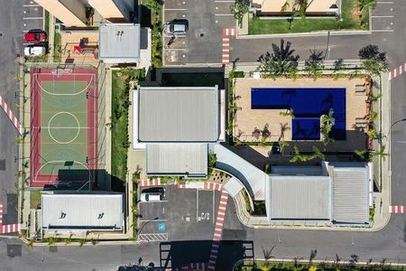 Vista Aérea de apartamento à venda com 2 quartos, 56m² em Chacara Santa Antonieta (Nova Veneza), Sumaré