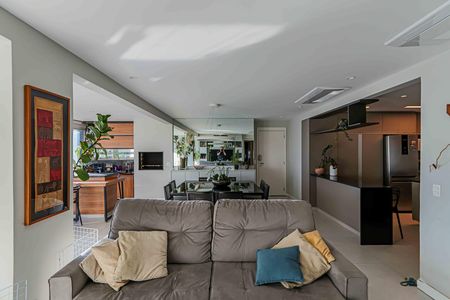 Sala de apartamento para alugar com 3 quartos, 134m² em Vila Anastácio, São Paulo