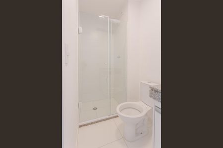 Apartamento para alugar com 24m², 1 quarto e sem vaga Apartamento para alugar com 24m², 1 quarto e sem vagaBanheiro da Suíte