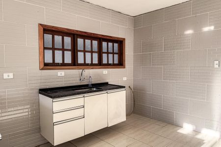 Cozinha de casa para alugar com 1 quarto, 80m² em Chácara Mafalda, São Paulo