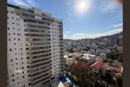 Vista  de apartamento à venda com 4 quartos, 340m² em Serra, Belo Horizonte