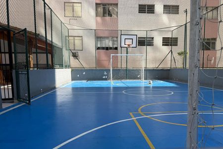 Área comum - Quadra esportiva de apartamento para alugar com 2 quartos, 150m² em Ponta da Praia, Santos