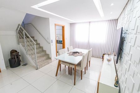 Sala de apartamento à venda com 2 quartos, 130m² em Castelo, Belo Horizonte