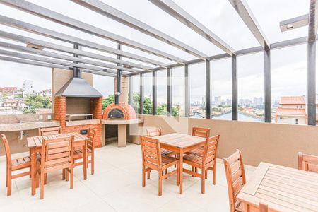 Área comum - Churrasqueira de apartamento para alugar com 2 quartos, 60m² em Jardim das Belezas, Carapicuíba
