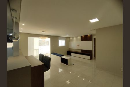 Sala  de apartamento à venda com 2 quartos, 85m² em Vila Gumercindo, São Paulo