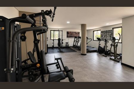Apartamento à venda com 65m², 3 quartos e 2 vagas Apartamento à venda com 65m², 3 quartos e 2 vagasAcademia