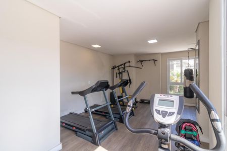 Área comum - Academia de apartamento para alugar com 2 quartos, 47m² em Jardim Brasilia, São Paulo