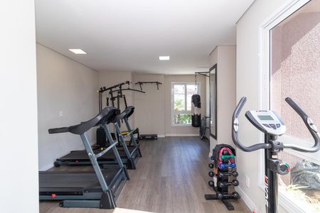 Apartamento para alugar com 47m², 2 quartos e 1 vaga Apartamento para alugar com 47m², 2 quartos e 1 vagaÁrea comum - Academia