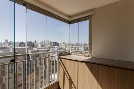 Sacada de kitnet/studio para alugar com 1 quarto, 35m² em Indianópolis, São Paulo