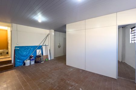 Sala e cozinha de casa para alugar com 1 quarto, 55m² em Vila São José, São Paulo