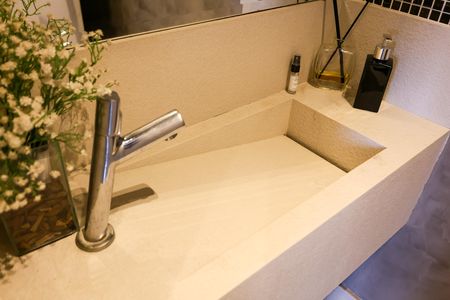 lavabo de kitnet/studio à venda com 1 quarto, 86m² em Morumbi, São Paulo