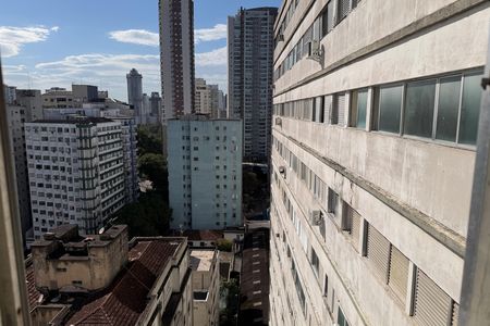Vista de apartamento para alugar com 1 quarto, 49m² em Itararé, Santos