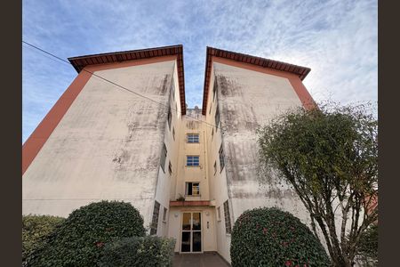 Fachada do bloco de apartamento à venda com 2 quartos, 53m² em Jardim Santo André, Santo André