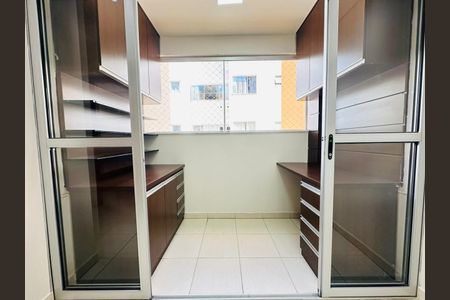 Varanda da Sala de apartamento para alugar com 2 quartos, 80m² em Santa Branca, Belo Horizonte