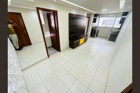 Sala de apartamento para alugar com 2 quartos, 80m² em Santa Branca, Belo Horizonte