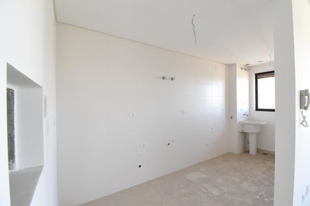 Cozinha de apartamento à venda com 3 quartos, 71m² em Santo Inácio, Curitiba