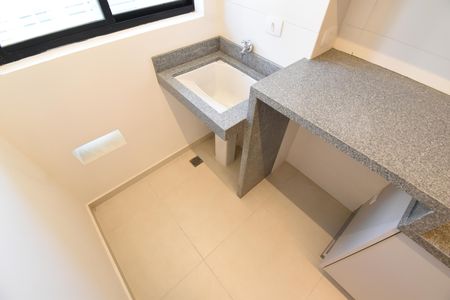 Sala/Cozinha de apartamento à venda com 3 quartos, 71m² em Santo Inácio, Curitiba
