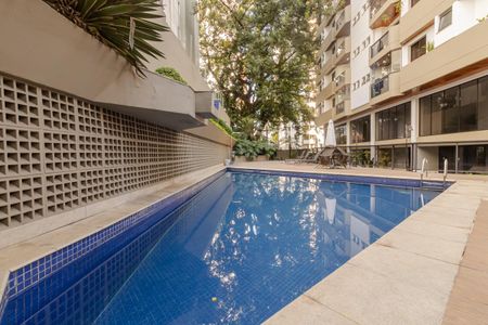 Área comum - Piscina de kitnet/studio para alugar com 3 quartos, 160m² em Indianópolis, São Paulo