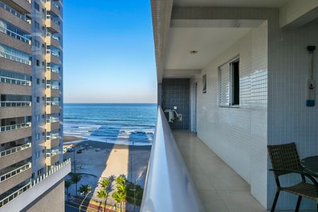 Sacada de apartamento para alugar com 2 quartos, 82m² em Maracanã, Praia Grande