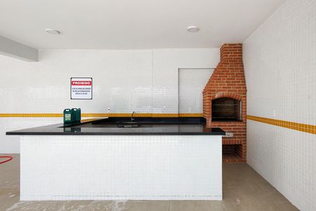 Área comum - Churrasqueira de apartamento para alugar com 2 quartos, 82m² em Maracanã, Praia Grande