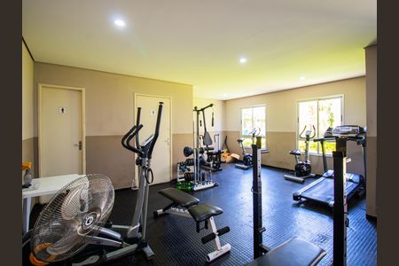 Apartamento para alugar com 49m², 2 quartos e 2 vagasÁrea comum - Academia